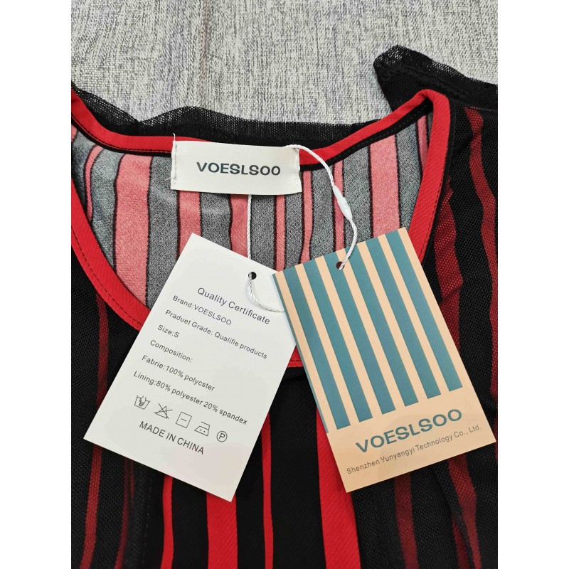 VOESLSOO  Women's Flowy Short Sleeve Button Down Casual Blouses Shirts Tops