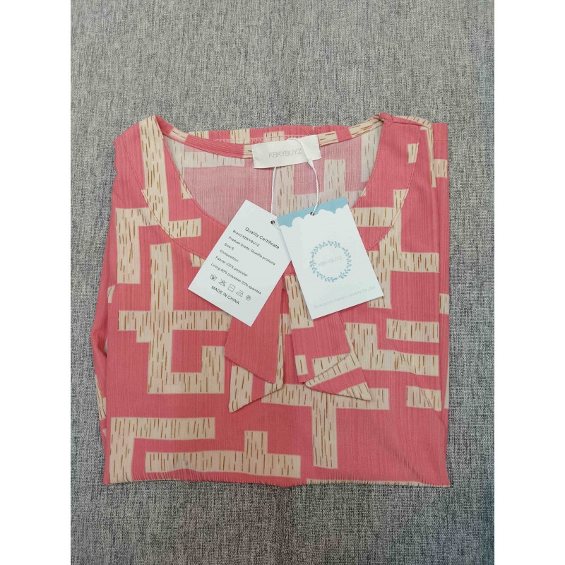 KBKYBUYZ Blouses Short-Sleeved T-Shirts Red