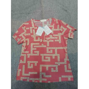 KBKYBUYZ Blouses Short-Sleeved T-Shirts Red