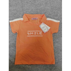  VKVWIV  children tee shirts Yellow lapel