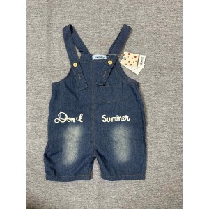  IWIHMIV  Children's denim overalls blue