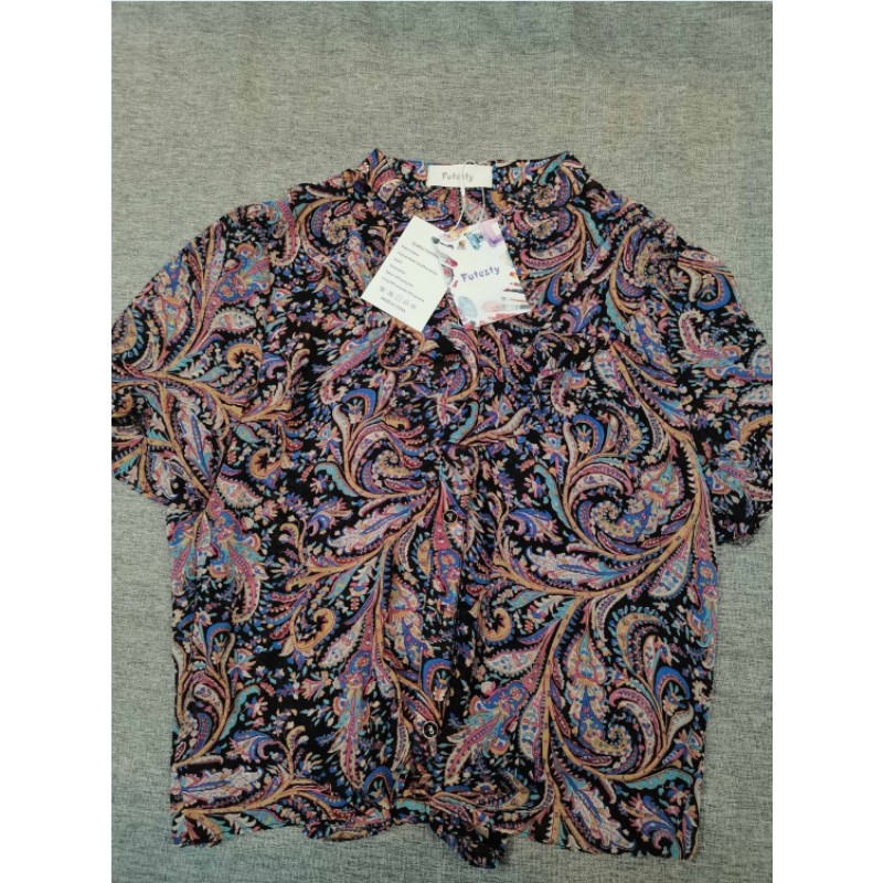 Futezty short-sleeved blouse shirts