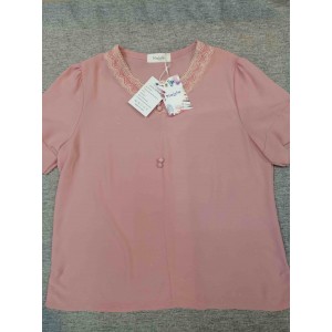 Pimfylm short-sleeved blouse shirts 
