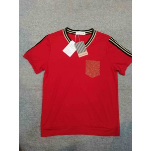 shaozheny short-sleeved blouse shirts Red