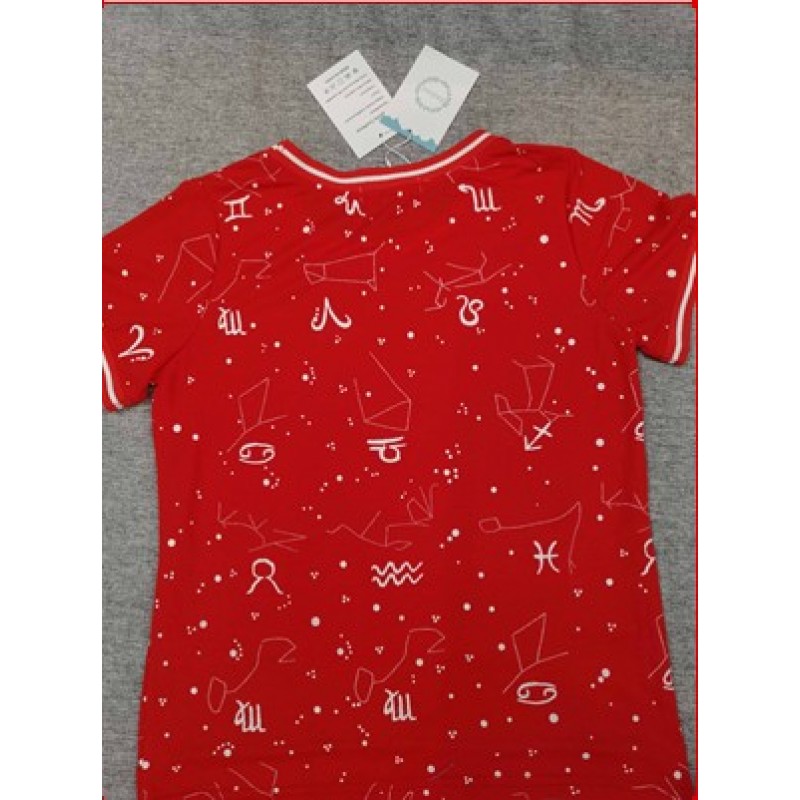 Akiihool short-sleeved  T-shirts Red