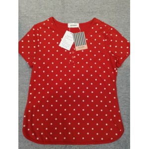 XCWER Women's Elegant Polka Dots Print Blouse Top ...