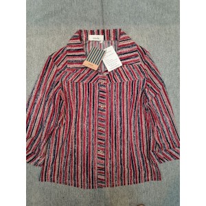 Inleife Women's Tops Blouses Long Sleeve Vertical ...