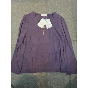 Osailou Women's Knit Shirts Crewneck Long Sleeve C...