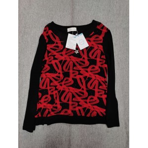 CheAAlet Women's Elegant Knitted Sweatshirt Top wi...