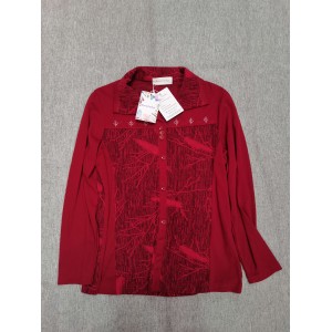 Honeeladyy Women's Knit Shirts Crewneck Long Sleev...