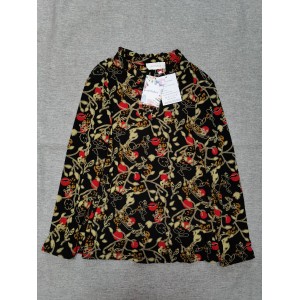sertiohcv Women's Floral Print Tops Long Sleeve T ...