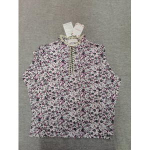 Auklamu  Women's Sleeveless Floral Pattern Blouse