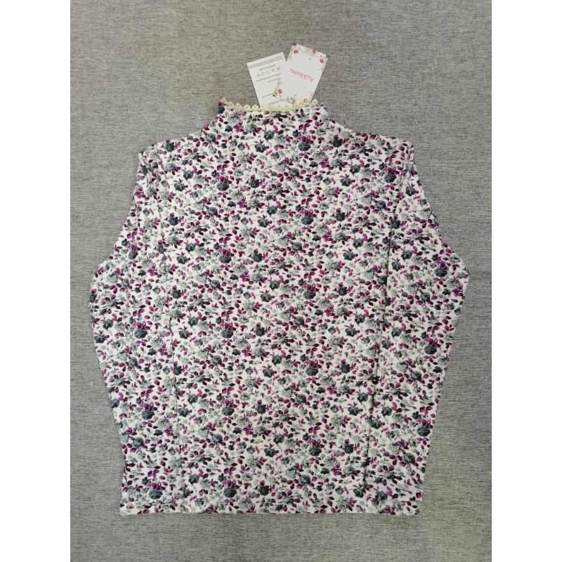Auklamu  Women's Sleeveless Floral Pattern Blouse