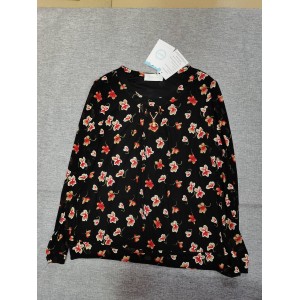 biqikav Women's Floral Print Tops Long Sleeve T Sh...