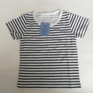 HOMADLES Women's Short Sleeve Striped T-Shirt Tee ...