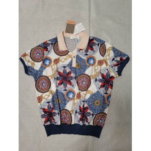 GOBUQIRAN Women's Fashion Blouse Casual Short Slee...