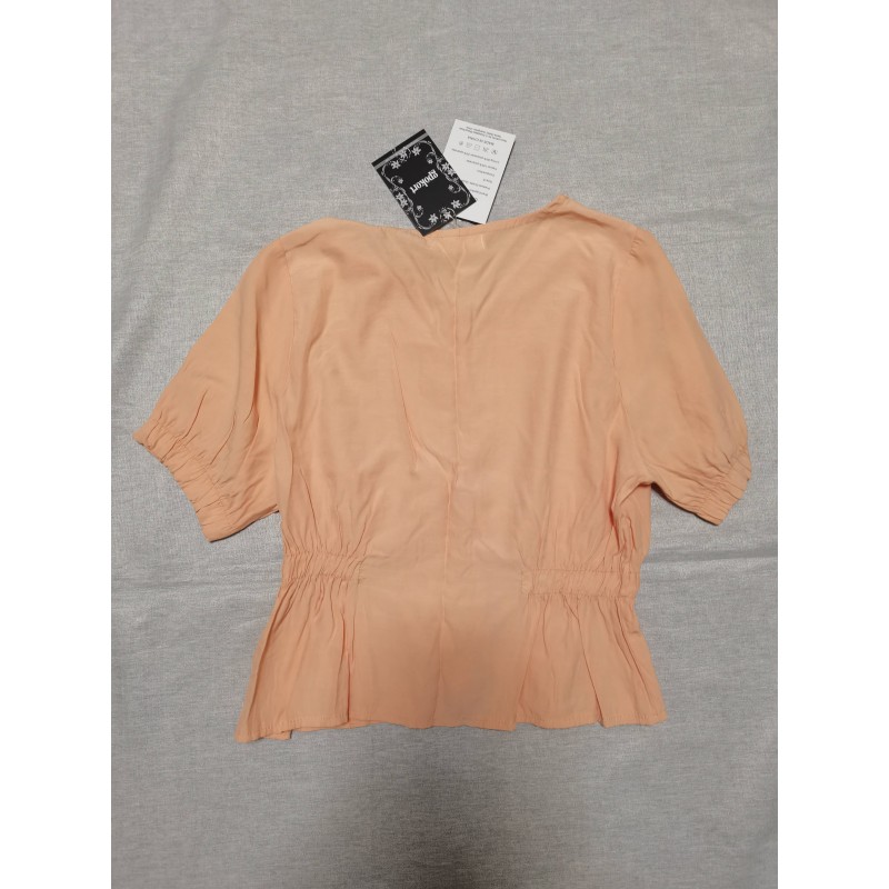 gpokort Womens Tops Tunic Blouse Lantern Short Sleeve Shirts