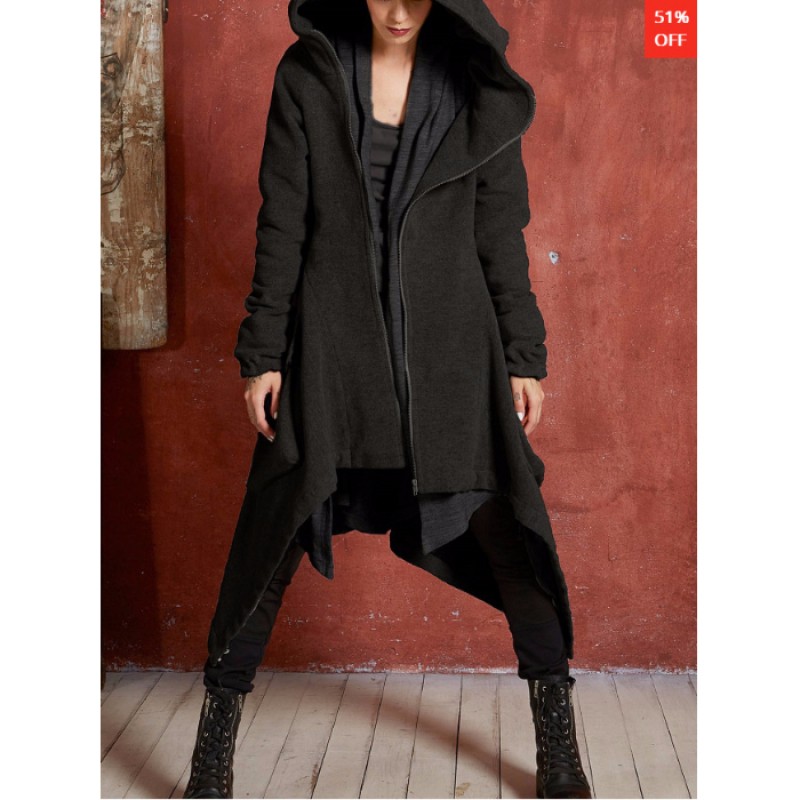 EBay Amazon's latest popular irregular fashion sweater windbreaker