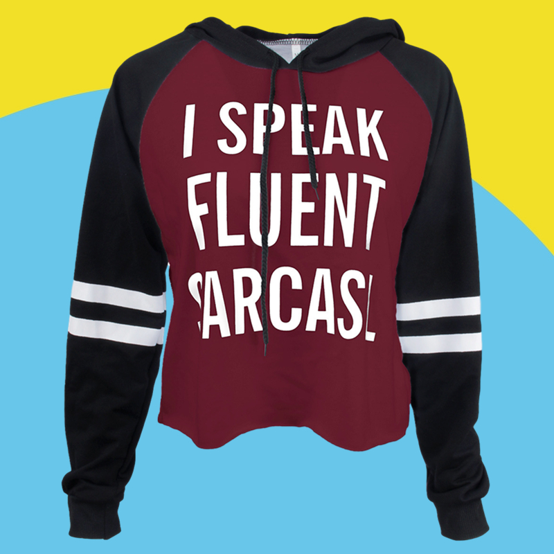 Amazon quick sell through the new European and American letter printing casual Hoodie sanitary clothes women's autumn winter wear loose color matching top