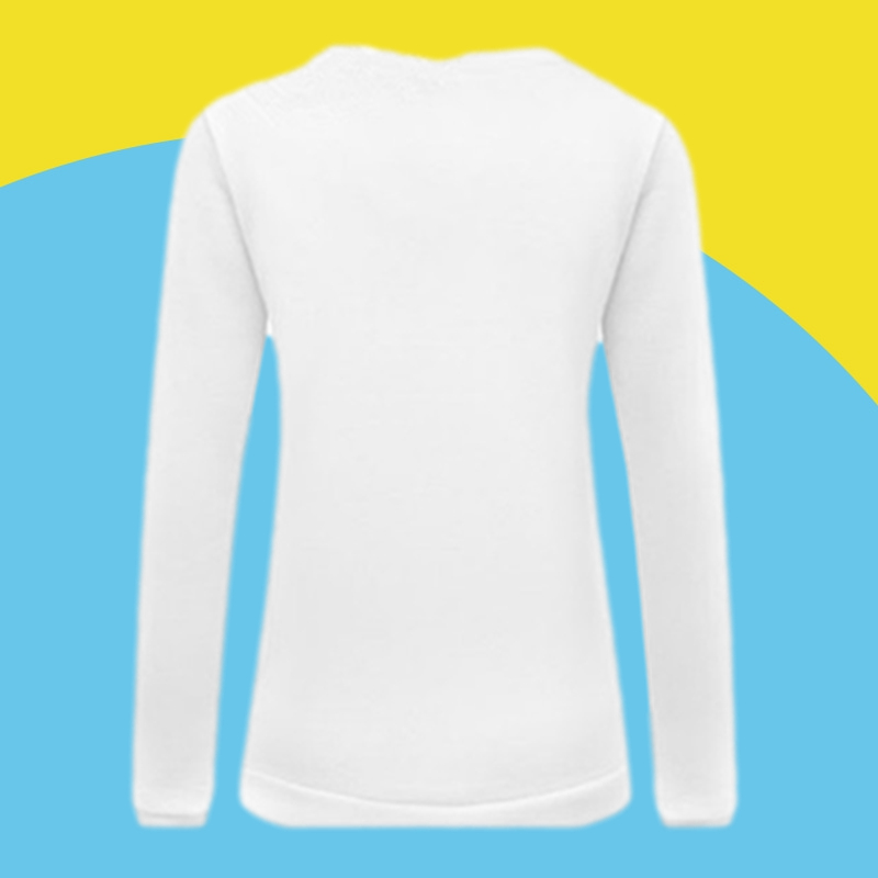 Amazon express Europe and America new leisure letter printed sweater women's autumn and winter decoration show thin round neck top