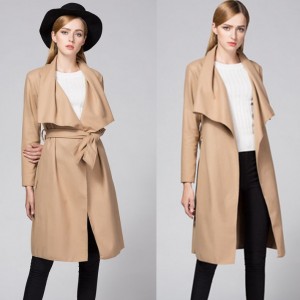 Amazon foreign trade new style Lapel cardigan lace...
