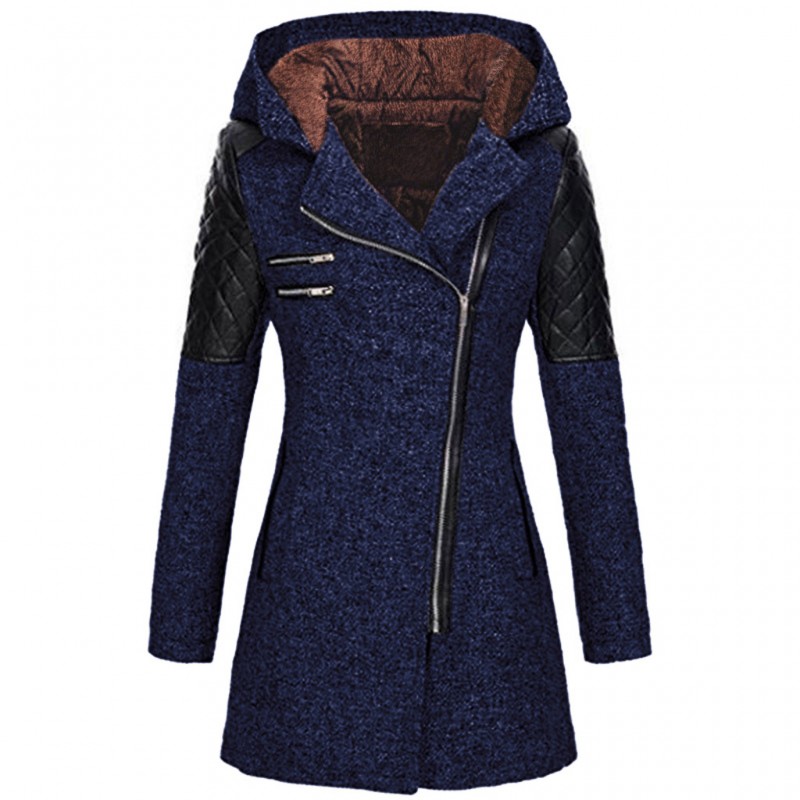 4201 American and European eBay foreign trade Amazon express large women's spring fat mm cardigan knitted thin coat windbreaker