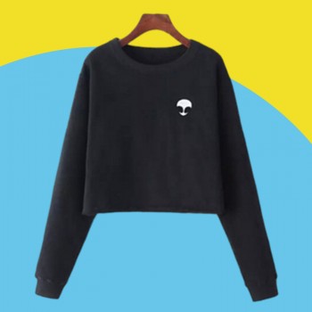 Amazon express new long sleeve printed sweater wom...