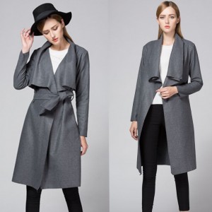 Amazon foreign trade new style Lapel cardigan lace...