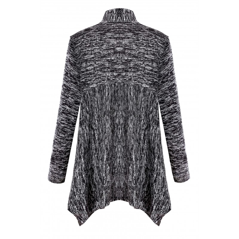 Amazon hot selling long sleeve cardigan leisure irregular handkerchief side windbreaker wish women's wear